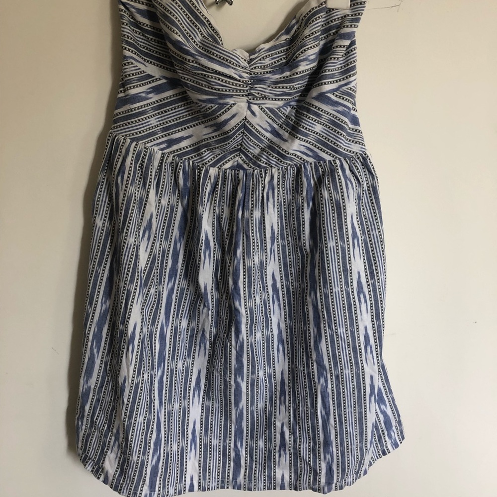 Roxy strapless printed summer dress